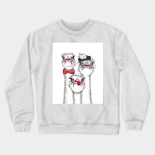 Ostrich Family Crewneck Sweatshirt